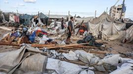 آثار عدوان الاحتلال الإسرائيلي على غزة - صورة أرشيفية