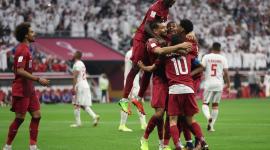 مباراة سابقة بين قطر والإمارات