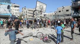 آثار العدوان الإسرائيلي على قطاع غزة