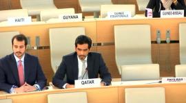 جانب من المشاركة القطرية في الحوار التفاعلي