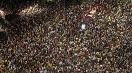 جانب من المظاهرات