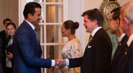 جانب من استقبال سمو الأمير