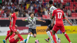 جانب من المباراة