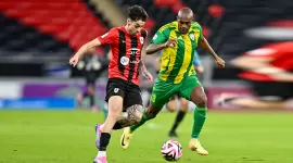 جانب من المباراة