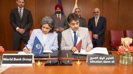 جانب من توقيع الاتفاقية