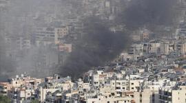 آثار قصف الاحتلال الإسرائيلي علي لبنان - صورة أرشيفية