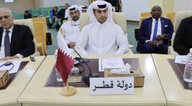 جانب من المشاركة القطرية في المؤتمر