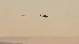 مروحيات إسرائيلة طاردت المُسيرة وفشلت في اعتراضها