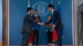 جانب من تبادل مذكرات التفاهم