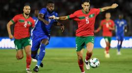 جانب من المباراة