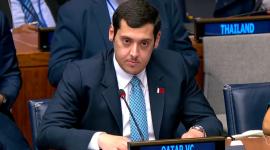 الشيخ عبد الرحمن بن عبد العزيز آل ثاني سكرتير ثاني بالوفد الدائم لدولة قطر لدى الأمم المتحدة