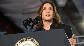 مرشحة الرئاسة الأمريكية عن الحزب الديمقراطي كامالا هاريس