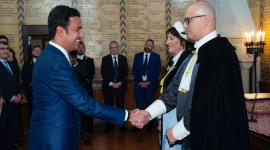 جانب من مشاركة سعادة السفير بالحفل