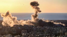 آثار قصف الاحتلال الإسرائيلي على لبنان - صورة أرشيفية