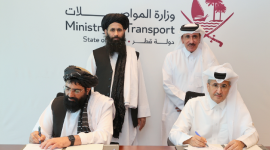 جانب من توقيع الاتفاقية