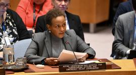 جويس مسويا نائبة الأمين العام للأمم المتحدة للشؤون الإنسانية