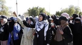 جانب من المظاهرات