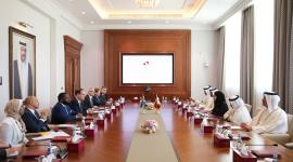 جانب من جلسة المباحثات