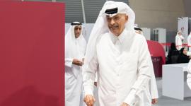 سعادة رئيس مجلس الشورى يدلي بصوته