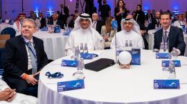 جانب من مشاركة سعادة وزير المالية في المؤتمر