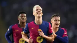 جانب من المباراة