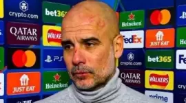 مدرب نادي مانشستر سيتي الإنجليزي بيب غوارديولا