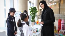 سعادة وزير التربية والتعليم خلال الفعالية