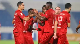 جانب من المباراة