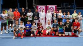 جانب من تتويج الفائزين