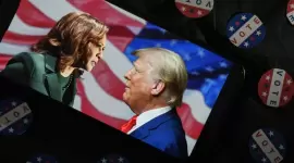 ترامب وهاريس