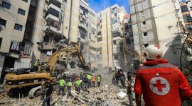 آثار القصف الإسرائيلي علي لبنان - صورة أرشيفية