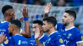 لاعبو الهلال السعودي