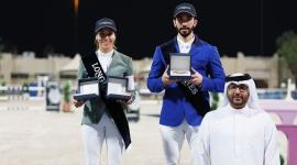 تتويج الفارسة سيرين شريف