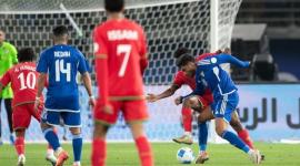 مباراة الكويت ضد عمان