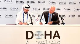 جانب من توقيع الاتفاقية