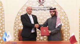 جانب من توقيع الاتفاقية