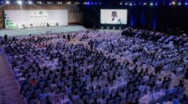 جانب من الاجتماع السنوي للموظفين