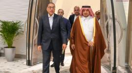 جانب من استقبال رئيس الوزراء المصري