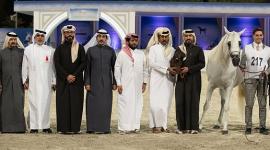 جانب من تتويج الفائزين