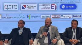 جانب من المشاركة القطرية في القمة