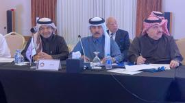 جانب من المشاركة القطرية في الاجتماع