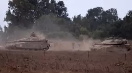 الدبابات الإسرائيلية تتوغل بالجولان