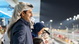 سمو الأمير في ختام جائزة قطر الكبرى للفورمولا-1