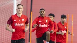 جانب من تدريبات الريان