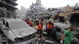 آثار العدوان الإسرائيلي على قطاع غزة - صورة أرشيفية