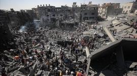 آثار العدوان الإسرائيلي على قطاع غزة - صورة أرشيفية