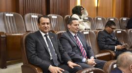 جانب من المشاركة القطرية في جلسة انتخاب رئيس لبنان