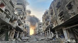 آثار العدوان الإسرائيلي على قطاع غزة - صورة أرشيفية