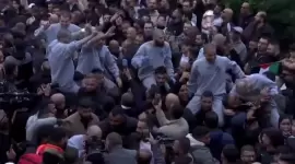 جانب من وصول الأسرى