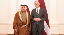 جانب من تسليم أوراق الاعتماد